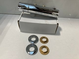 Lot 470  
            Marchington SR18 - Delivery or Collection 

                
THERMOSTATIC BAR SHOWER VALVE IN CHROME WITH BOTTOM OUTLET - ORIGINAL RRP £189: L...