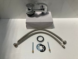 Lot 477  
            Marchington SR18 - Delivery or Collection 

                
MONO BASIN MIXER TAP IN CHROME WITH SPRUNG WASTE - ORIGINAL RRP £205: LOCATION - ...