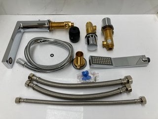 Lot 568  
            Marchington SR18 - Delivery or Collection 

                
DECK MOUNTED 4TH BSM IN CHROME WITH PENCIL STYLE HANDSET & HOSE - ORIGINAL RRP £4...