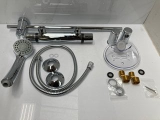 Lot 579  
            Marchington SR18 - Delivery or Collection 

                
THERMOSTATIC BAR SHOWER VALVE IN CHROME WITH SHOWER SLIDE RAIL KIT, MULTI FUNCTIO...