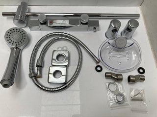 Lot 585  
            Marchington SR18 - Delivery or Collection 

                
THERMOSTATIC BAR SHOWER VALVE IN CHROME WITH SHOWER SLIDE RAIL KIT, MULTI FUNCTIO...