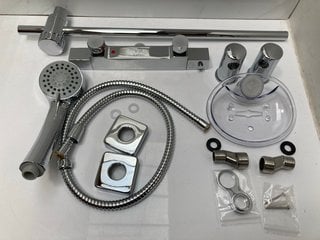 Lot 587  
            Marchington SR18 - Delivery or Collection 

                
THERMOSTATIC BAR SHOWER VALVE IN CHROME WITH SHOWER SLIDE RAIL KIT, MULTI FUNCTIO...