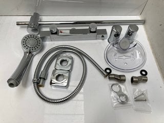 Lot 591  
            Marchington SR18 - Delivery or Collection 

                
THERMOSTATIC BAR SHOWER VALVE IN CHROME WITH SHOWER SLIDE RAIL KIT, MULTI FUNCTIO...