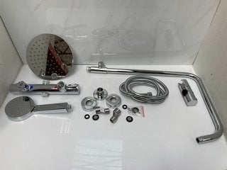 Lot 593  
            Marchington SR18 - Delivery or Collection 

                
THERMOSTATIC BAR SHOWER VALVE IN CHROME WITH RISER RAIL, ROUND FIXED SHOWER HEAD,...