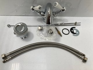 Lot 609  
            Marchington SR18 - Delivery or Collection 

                
TRADITIONAL LEVER ACTION MONO BASIN MIXER TAP IN CHROME WITH POP UP WASTE - ORIGI...
