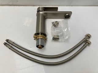 Lot 622  
            Marchington SR18 - Delivery or Collection 

                
MONO BASIN MIXER TAP IN BRUSHED NICKEL - ORIGINAL RRP £220: LOCATION - RACKING 1