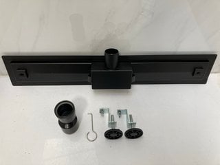 Lot 623  
            Marchington SR18 - Delivery or Collection 

                
600MM LINER WET ROOM SHOWER DRAIN IN BLACK STAINLESS STEEL - ORIGINAL RRP £299: L...