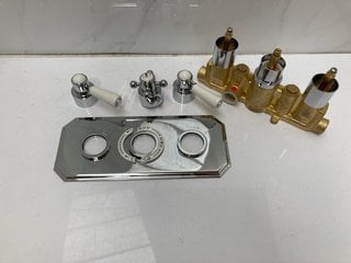 Lot 626  
            Marchington SR18 - Delivery or Collection 

                
TRADITIONAL TRIPLE CONCEALED SHOWER VALVE IN CHROME - ORIGINAL RRP £525: LOCATION...