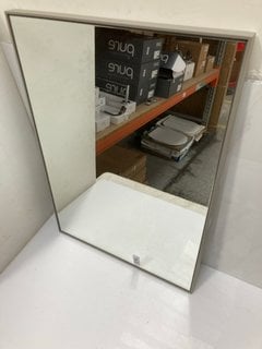 Lot 630  
            Marchington SR18 - Collection 

                
(COLLECTION ONLY) ROPER RHODES MODULAR MIRROR IN A STONE GREY FRAME 700 X 500MM -...