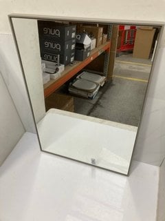 Lot 632  
            Marchington SR18 - Collection 

                
(COLLECTION ONLY) ROPER RHODES MODULAR MIRROR IN A STONE GREY FRAME 700 X 500MM -...