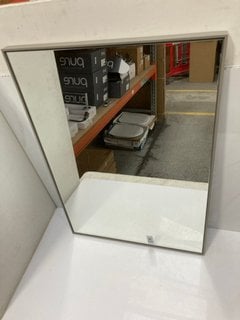 Lot 633  
            Marchington SR18 - Collection 

                
(COLLECTION ONLY) ROPER RHODES MODULAR MIRROR IN A STONE GREY FRAME 700 X 500MM -...