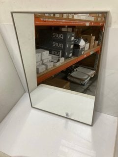 Lot 638  
            Marchington SR18 - Collection 

                
(COLLECTION ONLY) ROPER RHODES MODULAR MIRROR IN A STONE GREY FRAME 700 X 500MM -...