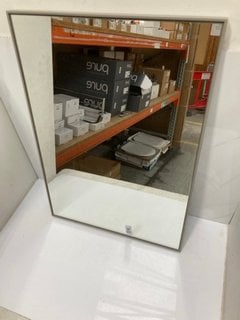 Lot 639  
            Marchington SR18 - Collection 

                
(COLLECTION ONLY) ROPER RHODES MODULAR MIRROR IN A STONE GREY FRAME 700 X 500MM -...