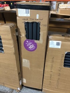 Lot 697  
            Marchington SR18 - Delivery or Collection 

                
ANTHRACITE VERTICAL DOUBLE OVAL TUBED RADIATOR 1400 X 354MM - ORIGINAL RRP £599: ...