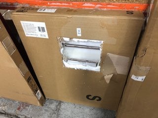 Lot 703  
            Marchington SR18 - Delivery or Collection 

                
STAINLESS STEEL STRAIGHT TUBED HEATED TOWEL RADIATOR 800 X 600MM - ORIGINAL RRP £...