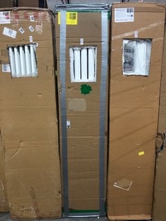 Lot 730  
            Marchington SR18 - Delivery or Collection 

                
WHITE VERTICAL DOUBLE OVAL TUBED ELECTRICALLY HEATED ALUMINUM RADIATOR 1780 X 354...