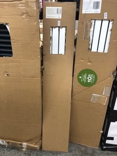 Lot 741  
            Marchington SR18 - Delivery or Collection 

                
WHITE VERTICAL DOUBLE SLIM PANEL RADIATOR 1600 X 280MM - ORIGINAL RRP £590: LOCAT...