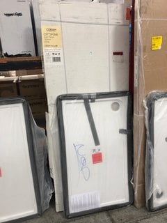 Lot 750  
            Marchington SR18 - Collection 

                
(COLLECTION ONLY) CLEAR GLASS WHITE FRAMED 760 X 1850MM SHOWER PANEL WITH A PEARL...