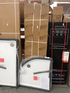 Lot 764  
            Marchington SR18 - Collection 

                
(COLLECTION ONLY) CLEAR GLASS SILVER FRAMED 800 X 1950MM QUADRANT SHOWER ENCLOSUR...