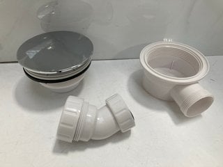 Lot 796  
            Marchington SR18 - Delivery or Collection 

                
90MM FAST FLOW SHOWER WASTE IN CHROME WITH OUTLET ELBOW - ORIGINAL RRP £95: LOCAT...