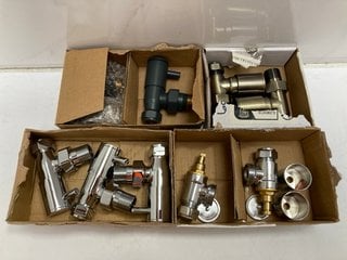 Lot 829  
            Marchington SR18 - Delivery or Collection 

                
QTY OF ASSORTED RADIATOR VALVES - ORIGINAL RRP £320: LOCATION - RACKING 2