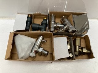 Lot 831  
            Marchington SR18 - Delivery or Collection 

                
QTY OF ASSORTED RADIATOR VALVES - ORIGINAL RRP £320: LOCATION - RACKING 2