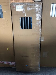 Lot 850  
            Marchington SR18 - Delivery or Collection 

                
BLACK VERTICAL DOUBLE OVAL TUBED RADIATOR 1600 X 590MM - ORIGINAL RRP £745: LOCAT...