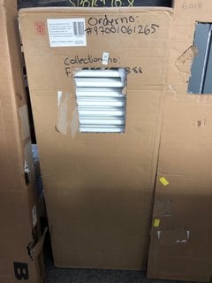 Lot 855  
            Marchington SR18 - Delivery or Collection 

                
TRADITIONAL HORIZONTAL 3 COLUMN CAST IRON STYLE RADIATOR IN WHITE 1415 X 500MM - ...