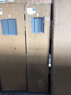 Lot 857  
            Marchington SR18 - Delivery or Collection 

                
TEXTURED GREY VERTICAL FLAT PANEL ALUMINUM RADIATOR 1600 X 370MM - ORIGINAL RRP £...