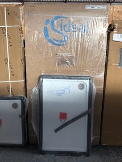 Lot 859  
            Marchington SR18 - Collection 

                
(COLLECTION ONLY) CLEAR GLASS SILVER FRAMED 1100 X 1950MM SLIDING SHOWER DOOR WIT...