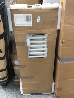 Lot 876  
            Marchington SR18 - Delivery or Collection 

                
TRADITIONAL HORIZONTAL 2 COLUMN CAST IRON STYLE RADIATOR IN PEARL WHITE 1010 X 30...