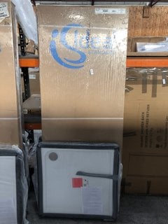 Lot 885  
            Marchington SR18 - Collection 

                
(COLLECTION ONLY) CLEAR GLASS SILVER FRAMED 760 X 1900MM BIFOLD SHOWER DOOR WITH ...