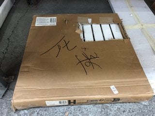 Lot 925  
            Marchington SR18 - Delivery or Collection 

                
WHITE HORIZONTAL SINGLE SLIM PANEL RADIATOR 630 X 635MM - ORIGINAL RRP £189: LOCA...