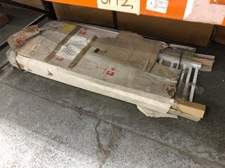 Lot 929  
            Marchington SR18 - Delivery or Collection 

                
WHITE STRAIGHT TUBED ELECTRICALLY HEATED TOWEL RADIATOR 1330 X 500MM - ORIGINAL R...