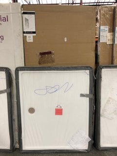 Lot 935  
            Marchington SR18 - Collection 

                
(COLLECTION ONLY) CLEAR GLASS SILVER FRAMED 900 X 1900MM WET ROOM PANEL WITH A PE...