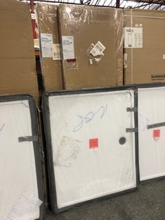 Lot 936  
            Marchington SR18 - Collection 

                
(COLLECTION ONLY) OBSCURE GLASS SILVER FRAMED 800 X 1900MM SHOWER PANEL WITH A IN...