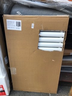 Lot 939  
            Marchington SR18 - Delivery or Collection 

                
WHITE HORIZONTAL DOUBLE OVAL TUBED RADIATOR 1003 X 600MM - ORIGINAL RRP £485: LOC...