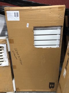 Lot 978  
            Marchington SR18 - Delivery or Collection 

                
WHITE HORIZONTAL DOUBLE SLIM PANEL RADIATOR 1190 X 635MM - ORIGINAL RRP £595: LOC...