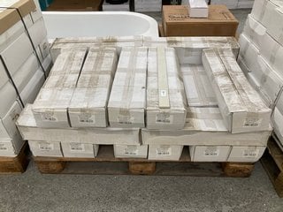 Lot 9  
            Marchington SR18 - Delivery or Collection 

                
PALLET OF RAK 600 X 50MM PORCELAIN TILES IN SHINE STONE IVORY APPROX 20M2 IN TOTA...
