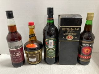 Lot 101  
            Marchington SR17 - Delivery or Collection 

                
5 X ASSORTED ALCOHOLCI BEVERAGES TO INCLUDE TIA MARIA THE JAMICAN LIQUEUR 70CL 31...