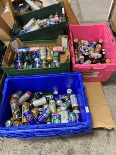 Lot 130  
            Marchington SR17 - Collection 

                
(COLLECTION ONLY) QTY OF ASSORTED ALCOHOLIC BEVERAGES TO INCLUDE HOBGOBLIN GOLD B...