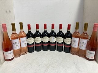Lot 16  
            Marchington SR17 - Delivery or Collection 

                
12 X ASSORTED WINES TO INCLUDE CASATO DEI MEDICI RICCARDI 2023 DRY RED WINE 75CL ...