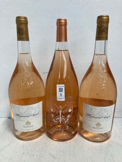 Lot 1  
            Marchington SR17 - Collection 

                
(COLLECTION ONLY) 3 X ASSORTED WINES TO INCLUDE WHISPERING ANGEL COTES DE PROVENC...