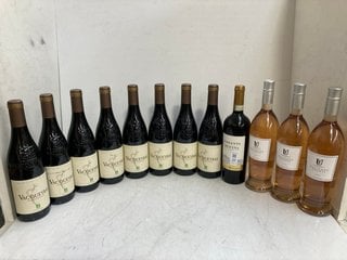 Lot 27  
            Marchington SR17 - Delivery or Collection 

                
12 X ASSORTED WINES TO INCLUDE HACIENDA UVANIS GARNACHA 2023 DRY ROSE WINE 75CL 1...