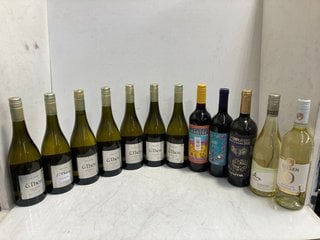 Lot 67  
            Marchington SR17 - Delivery or Collection 

                
12 X ASSORTED WINES TO INCLUDE MYTHICAL PARADISE 2024 MERLOT 75CL 12.5% VOL (WE O...