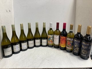 Lot 68  
            Marchington SR17 - Delivery or Collection 

                
12 X ASSORTED WINES TO INCLUDE MEZZEK CHARDONNAY 75CL 13% VOL (WE OPERATE A CHALL...