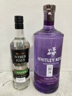 Lot 74  
            Marchington SR17 - Collection 

                
(COLLECTION ONLY) 2 X ASSORTED ALCOHOLIC BEVERAGES TO INCLUDE WHITLEY NEILL PARMA...