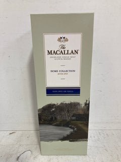 Lot 79  
            Marchington SR17 - Delivery or Collection 

                
THE MACALLAN HIGHLAND SINGLE MALT SCOTCH WHISKY HOME COLLECTION RIVER SPEY 70CL 4...