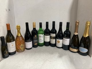 Lot 97  
            Marchington SR17 - Delivery or Collection 

                
12 X ASSORTED WINES TO INCLUDE FORTNUM & MASON CLARET 2022 75CL 14.5% VOL (WE OPE...