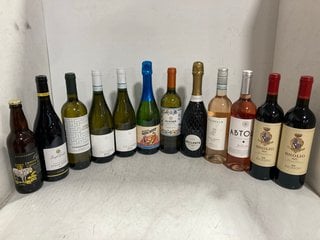 Lot 99  
            Marchington SR17 - Delivery or Collection 

                
12 X ASSORTED WINES TO INCLUDE M&S PROSECCO 75CL 10.5% VOL (WE OPERATE A CHALLENG...